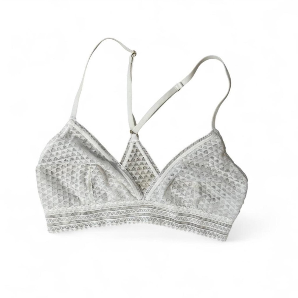 Madewell White Lace Bralette XS